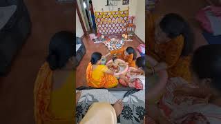 Haldi program for Annaprashan