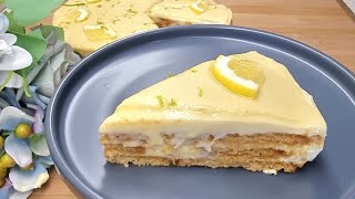 Ëmbelsira🍋me e shijshme me Limon👌freskuese pa pjekje⁉️Për 10 minuta gati #Lemon dessert recipe