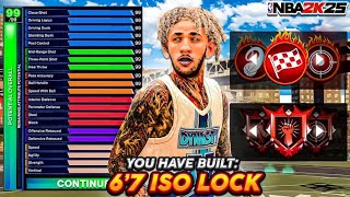 THE ONLY ISO 6’7 BUILD IN NBA 2K25 YOU SHOULD MAKE! NEVER LOSE A GAME AGAIN IN ALL MODES!!