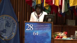 Dr Carissa Etienne, Director-elect of PAHO, 2013-2018 W.H.O. WORLD HEALTH ORG.