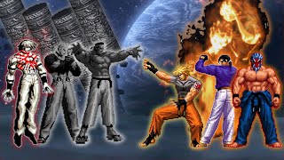 KOF Mugen Stone Team vs Karate Team