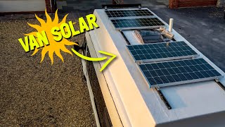 INSTALLING SOLAR AND VAN BUILD!!!