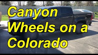 [QUICK LOOK] Canyon All-Terrain Wheels on a Colorado Z71 😎