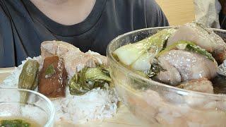 Pork Sinigang MUKBANG | Chewy and Slurping ASMR (Eating Sounds)