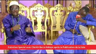 Urgent: Importante déclaration de Cheikh Bara Ndiaye après la publication de la liste des candidats