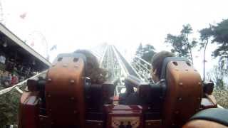 Efteling Python Roller Coaster Onride HD