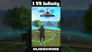 1vs Infinity ⚡ Kill Whole Squads 🔥 Another Level Players !! #shorts