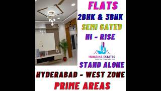 3BHK & 2BHk & 4BHK FLATS AVAILABLE IN HYDERABAD | FLATS SALE IN HYDERABAD | RESALE FLATS | INTERIOR