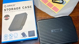 Orico storage SD card storage case unboxing and review