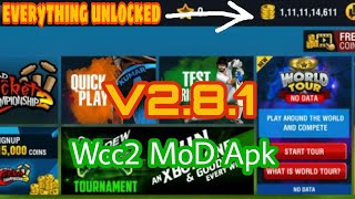 Wcc2 v2.8.1 MoD Apk and everything unlocked || don't miss