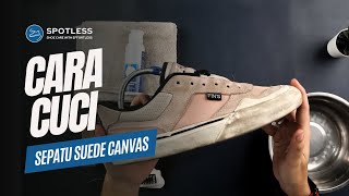 Cara Cuci Sneakers Suede dan Canvas dari Fins