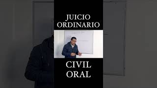 Juicio Ordinario Civil Oral completo en nuestro canal🤝🏼