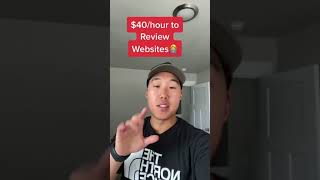 $40 per hour to review websites