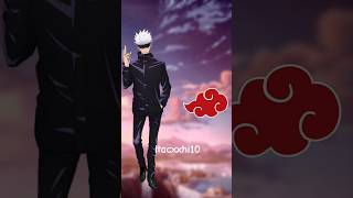 who is strongest?Fax or Cap|Gojo Satoru vs Akatsuki#anime #whoisstrongest #gojoxyn #naruto #akatsuki