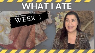 WHAT I ATE THIS WEEK | Week 1 of 2024 | Weightloss Journey