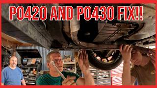 2005-2009 Pontiac G6: The Old Guys Replace the Catalytic Converters. P0420 and P0430 Fix!