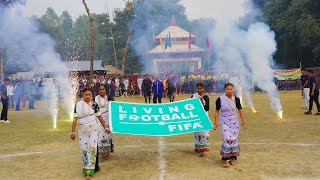 DRONE VIEW || GRAMTHAN VETERAN FOOTBALL FINAL MATCH 2080 || QD DIGITAL