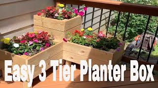 How to make a simple wooden planter box