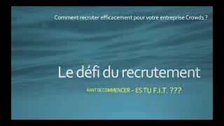 FORMATION SUR COMMENT RECRUTÉ  SUPER  SAMEDI DU 5:02:2022