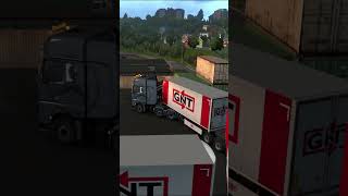 Euro Truck Simulator 2  Mercedes Actros Gigaspace Double Trailer  Gameplay  #facts #simulation