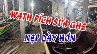 Đặc biệt nẹp ghe năm nay dày hơn ghe ngo Wath Pich sửa lại đón festival ghe ngo 2024