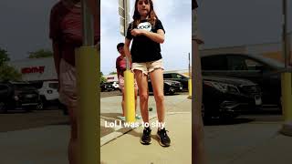 Lol 😂 I decided to do a dance in public but I was sooo scared 😳