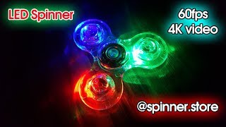 Светящиеся спиннер / LED Spinner 60fps 4K