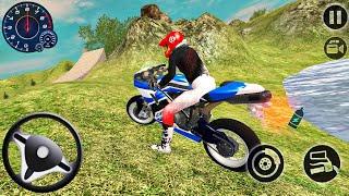 Drive Motorcycle For Offroading - Uphill Offroad Motorbike Rider 🛵🟢 Gameplay 232 √- Flash Simulator