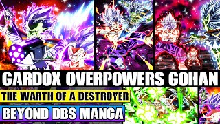 Beyond Dragon Ball Super God Of Destruction Gardox Overpowers Beast Gohan! Gohans One Final Miracle