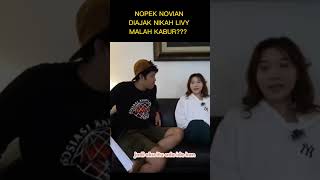 NOPEK DIAJAK NIKAH LIVY MALAH KABUR??? #shorts