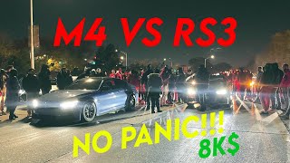 MODDED RS3 VS MODDED M4!!!THINGS GET REAL SPICY👮🏻‍♂️