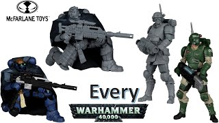 Every Warhammer 40K 40,000 McFarlane Toys Comparison List