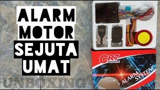 UNBOXING ALARM MOTOR CR7 BOHANTE