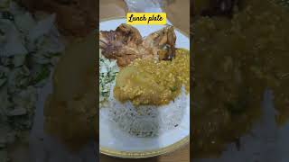 Lunch plate #food #shorts #viral shorts #youtube shorts #seemalzmofficial