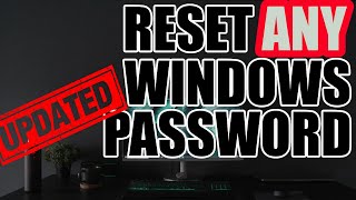 How to crack a Windows password FAST? SOLVED! [2022 update!]