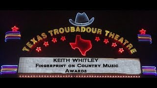 Venue Information - Keith Whitley Fingerprint on Country Music Awards 2019