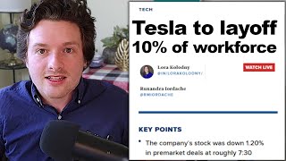 TESLA LAYOFFS: 10% Of Workforce To Be Cut