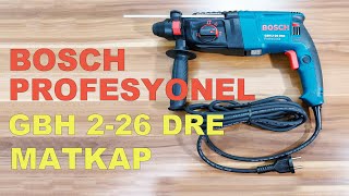 BOSCH PROFESSIONAL GBH 2-26 DRE MATKAP & BOSCH 5 PARÇALI UÇ VE KESKİ SETİ