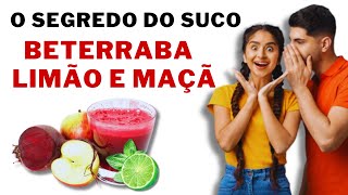 🍎🍹Os Surpreendentes Benefícios Suco de Beterraba com Limão e Maçã Revelado! | O Elixir da Saúde💪😋