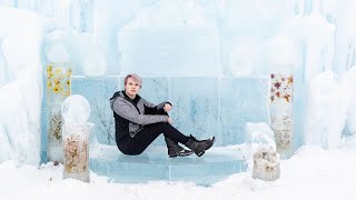 Minnesota Ice Castle in New Brighton