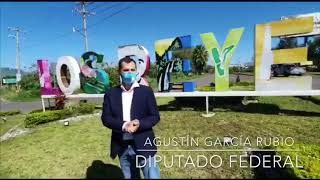 Recorrido Previo al Informe del Diputado Federal, Agustín García Rubio.