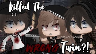 💀Killed The Wrong Twin?!💀|GCMM - GMM | Gacha Club Mini Movie