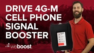 Drive 4G-M - Cell phone signal booster for your Car, Truck or Vehicle | weBoost