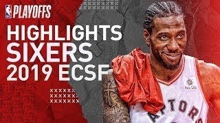 Kawhi Leonard Full Series Highlights vs 76ers    2019 NBA Playoffs ECSF