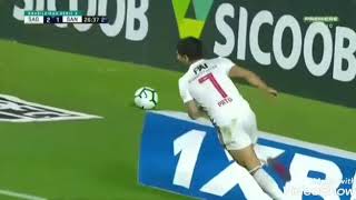 ALEXANDRE PATO vs Santos - um show do atacante 3x1 pra nós