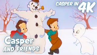 Caspers Snowy Surprise☃️|🎄Christmas Special🎄| Casper and Friends in 4K| Full Episodes | Kids Cartoon