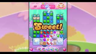 Candy Crush Saga Level 11841 (1 lollipop hammer used)