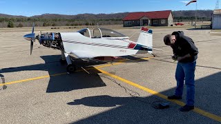 Gusty T-18 Flight to the Mechanic