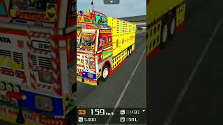 Tata 2518c Truck Mod in Bus Simulator Indonesia #shorts #bussid #viral #tata #truck