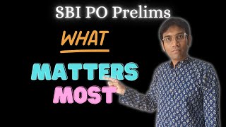 Must Watch before SBI PO Prelims👍